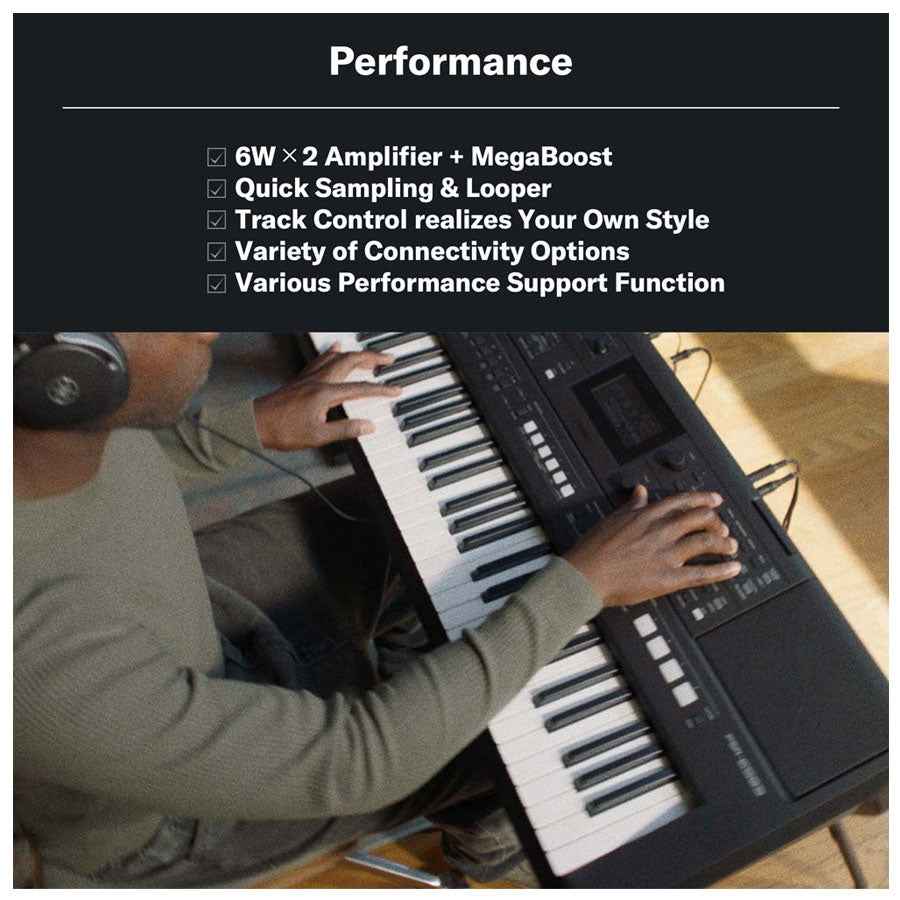 Yamaha PSR-E483 Portable Keyboard