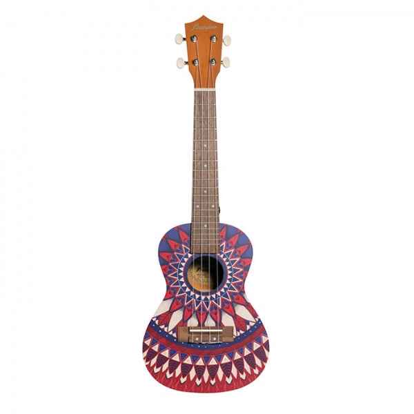Bamboo U-23 Passion Concert Ukulele New Generation Series, Mandala Line