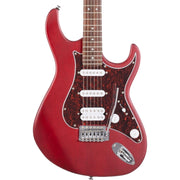 Cort G110 OPBC Electric Guitar With Gig Bag - Open Pore Black Cherry
