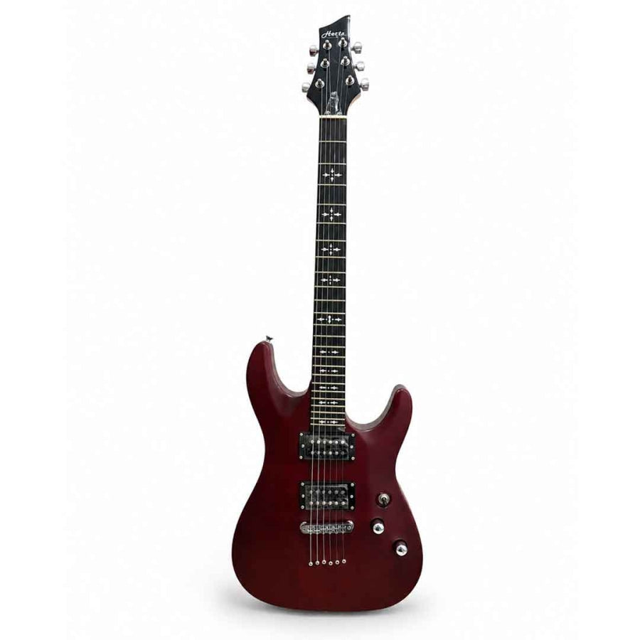 Hertz HZ J200 Electric Guitar - Walnut