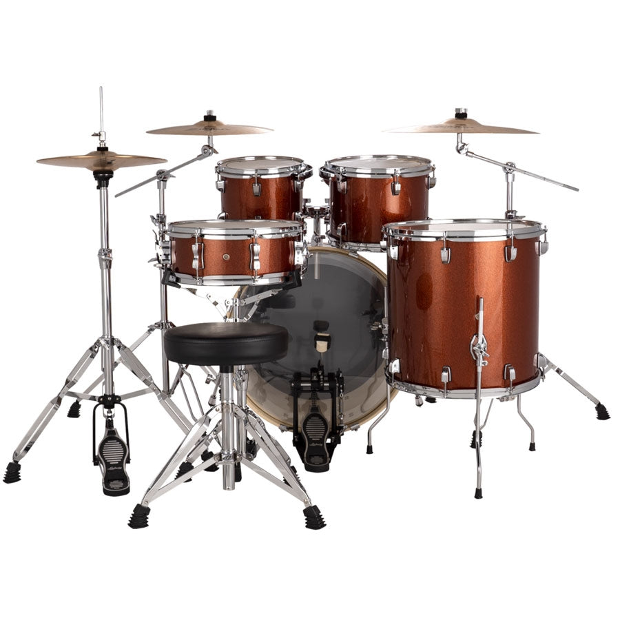 Ludwig LE522024DIR Evolution 5-Pieces Acoustic Drum Kit - Copper