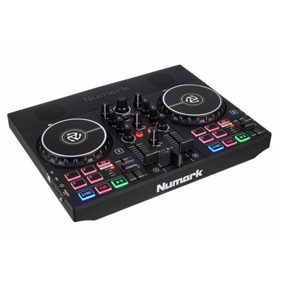 Numark Party Mix Live DJ Controller with Built-In Light Show and Speakers