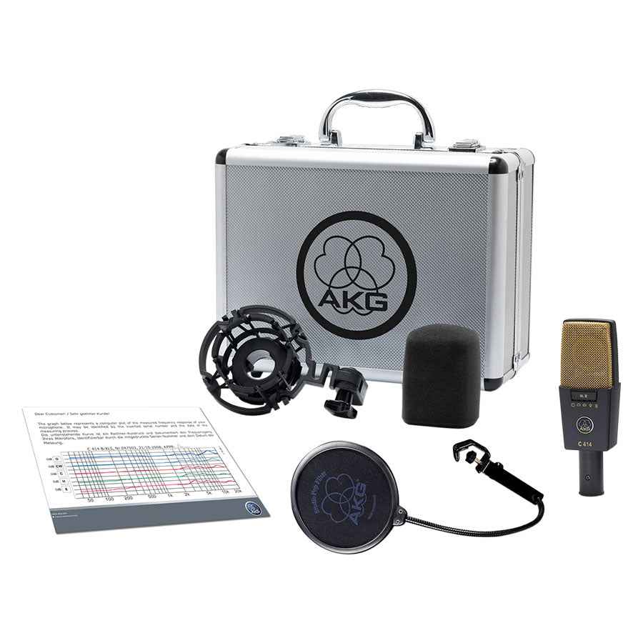 AKG C414 XLII Reference Multipattern Condenser Microphone
