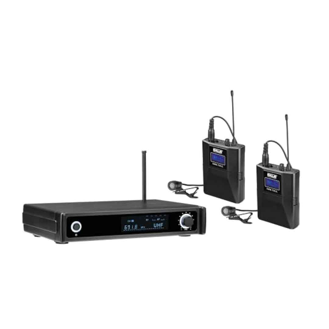 Ahuja AWM-700UL 2 Dual Channel UHF Wireless Microphone System