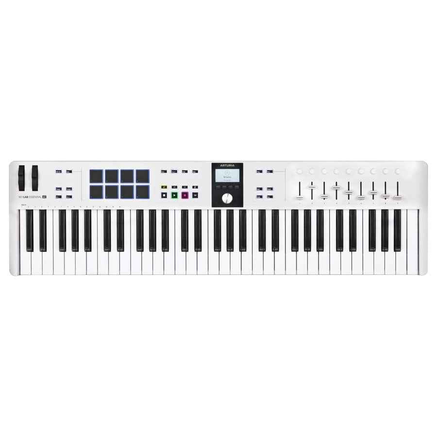 Arturia KeyLab Essential 61 MK3 White 61 keys Midi Controller