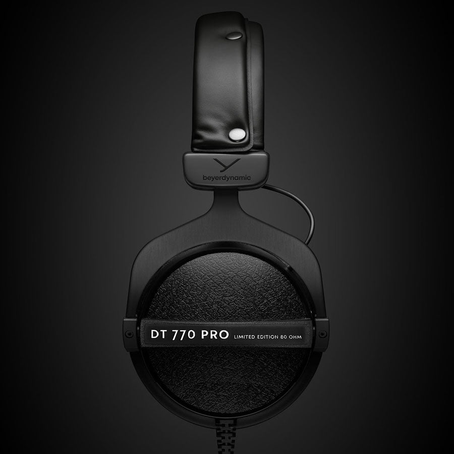 Beyerdynamic DT 770 PRO Limited Edition 80 Ohms Black Professional Studio Headphones