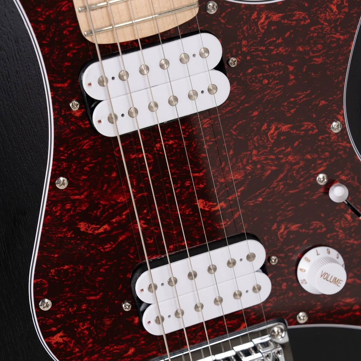 Cort G100 HH OPB Electric Guitar - Open Pore Black