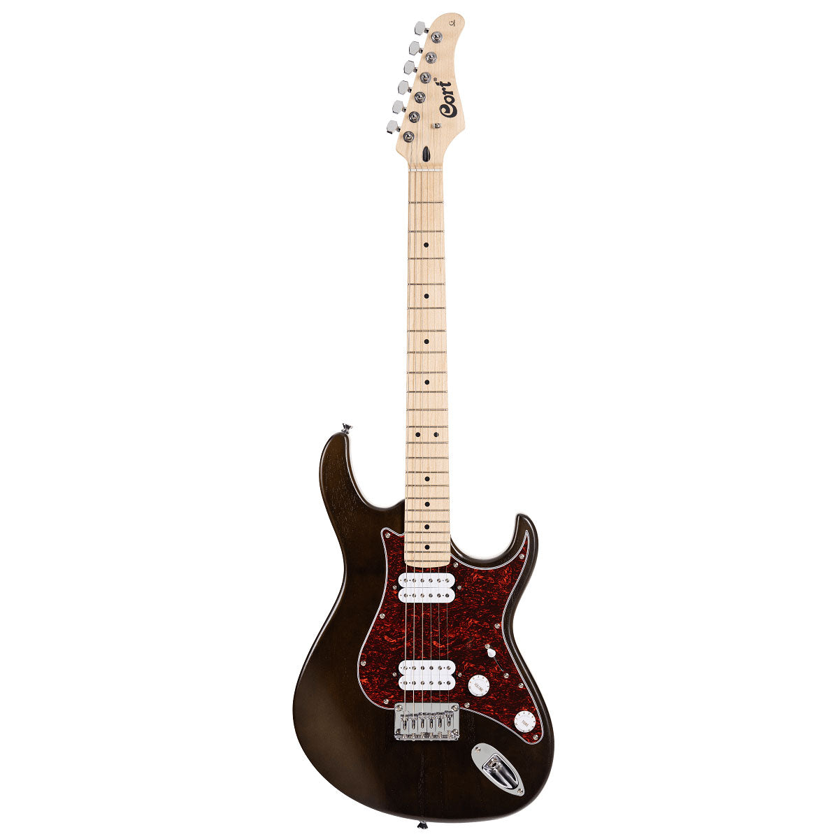 Cort G100 HH OPB Electric Guitar - Open Pore Black