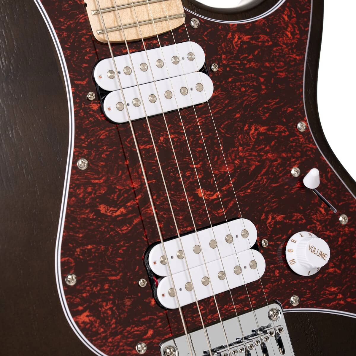 Cort G100 HH OPB Electric Guitar - Open Pore Black