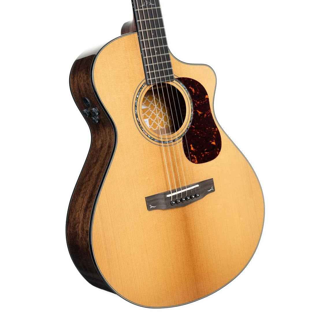 Cort Gold-MC6 Ovangkol Trans Acoustic Guitar - Natural Gloss