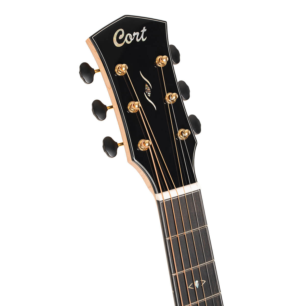 Cort Gold-Passion 6-Strings Electro Acoustic Guitar With Case - Natural Gloss