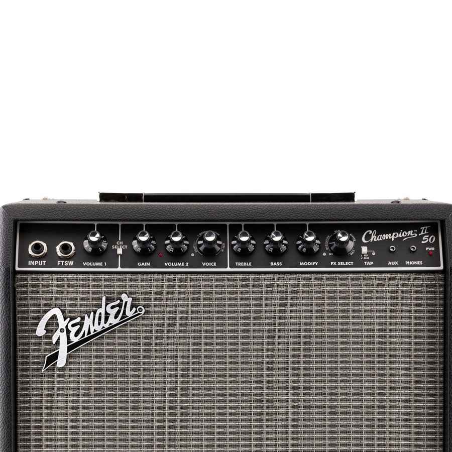 Fender Champion II 50 50-Watt 1 x 12-inch Guitar Combo Amplifier 2330804900