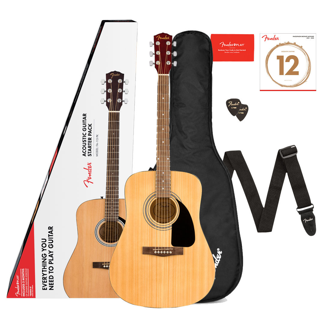 Fender FA-115 Acoustic Guitar Pack 0971210721