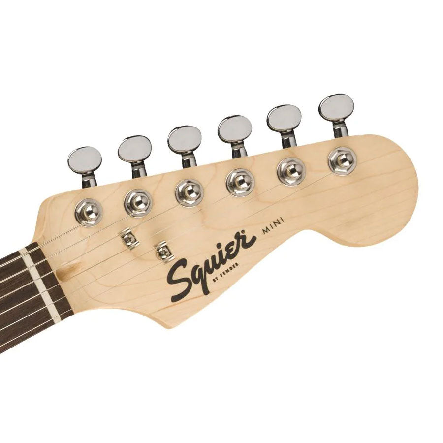 Fender Squier FSR Mini Stratocaster Electric Guitar With White Pickguard 0370121596 - Competition Orange