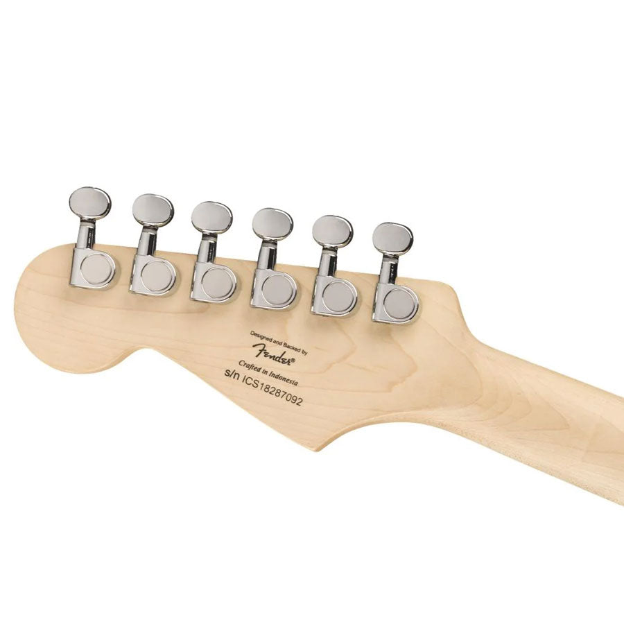 Fender Squier FSR Mini Stratocaster Electric Guitar With White Pickguard 0370121596 - Competition Orange