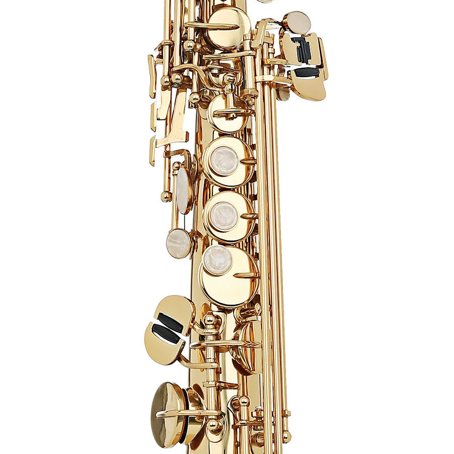 Grassi GRSSP800 Soprano Saxophone in BB Brass Lacquered