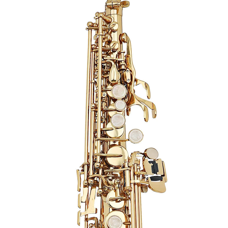 Grassi GRSSP800 Soprano Saxophone in BB Brass Lacquered