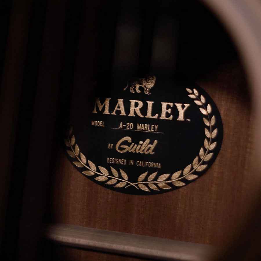 Guild A-20 Bob Marley Signature Acoustic Guitar With Gig Bag
