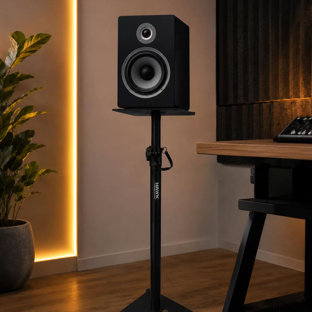 Hawk HMPS200 Studio Monitor Stand Pair