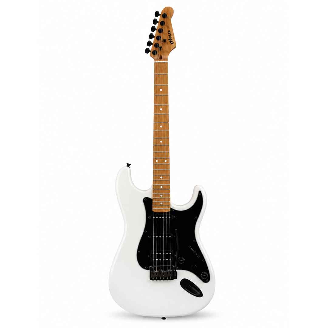 Hertz HZ STMP Pro HSS Electric Guitar - White