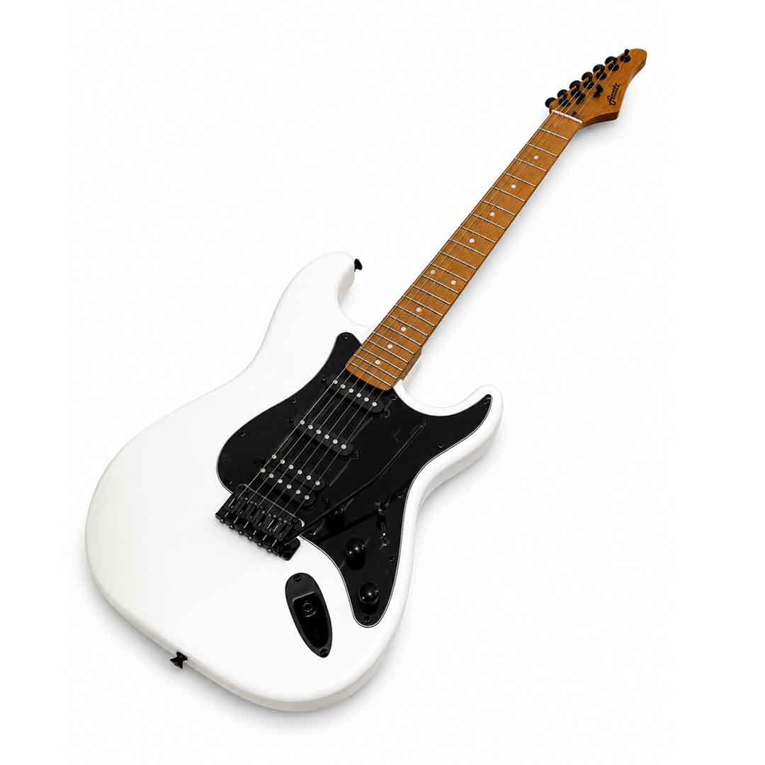 Hertz HZ STMP Pro HSS Electric Guitar - White