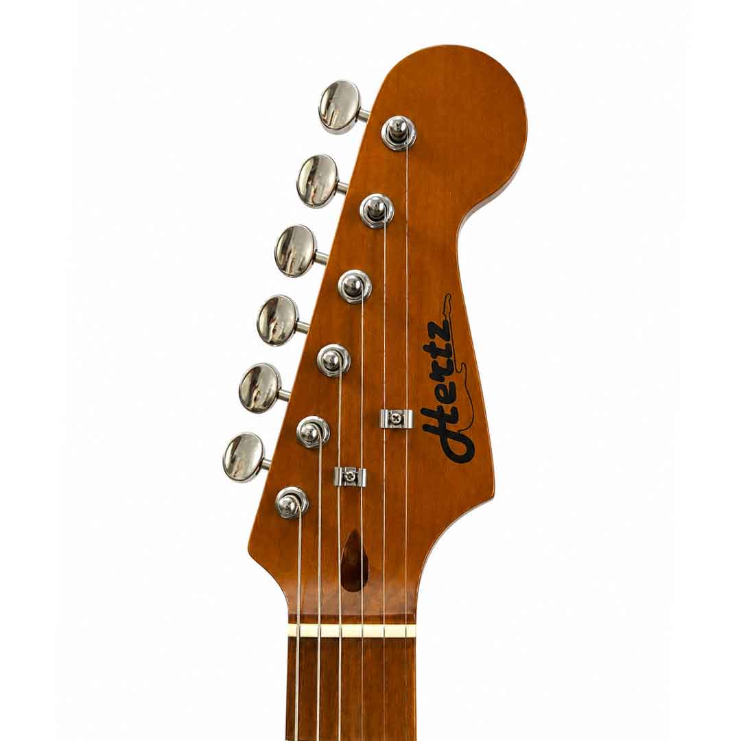 Hertz HZ STMP X HSS Electric Guitar - Shell Pink