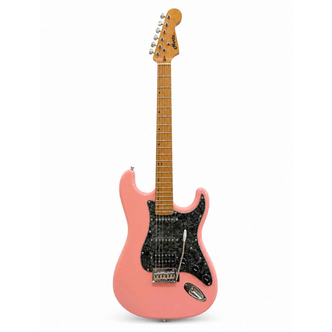 Hertz HZ STMP X HSS Electric Guitar - Shell Pink