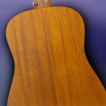 Hertz HZA3400 M Acoustic Guitar - Mahogany