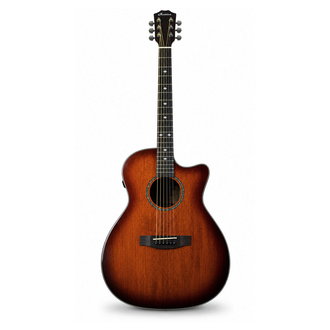 Hertz HZA4100 EQ Trans Acoustic Guitar - Mahogany
