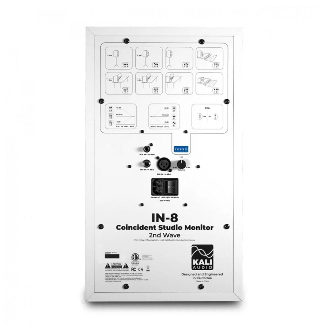 Kali Audio IN-8 2nd Wave Powered Studio Monitor - Pair