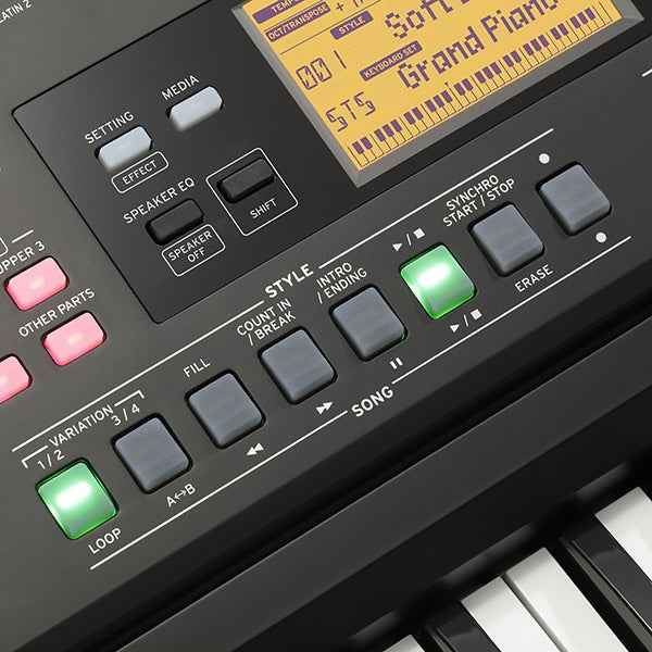Korg EK-50IN With Indian Tones 61-Key Entertainer Arranger Keyboard