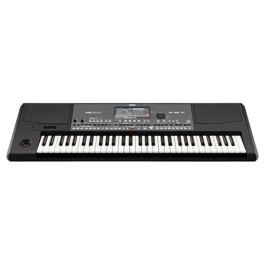Korg PA600 61-Keys Professional Arranger Keyboard with MicroSD Card, Indian Sounds & Styles