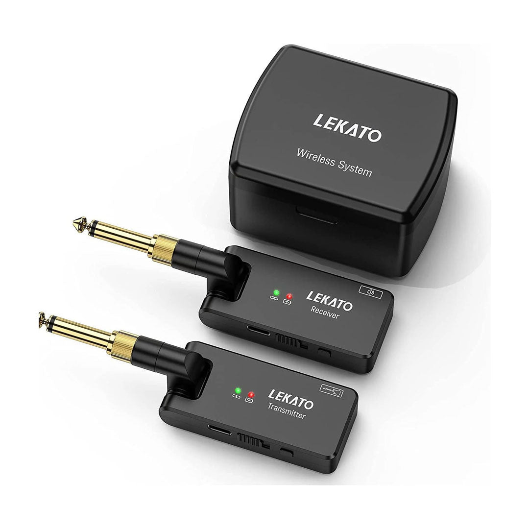 Lekato WS-100 2.4G Guitar Wireless System M02588 with Charging Box