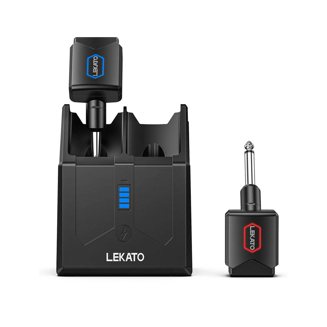 Lekato M03095 JW-06 5.8GHz Wireless Guitar System with Charging Box