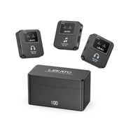 Lekato M03445BK Wireless In Ear Monitor System With Charge Case
