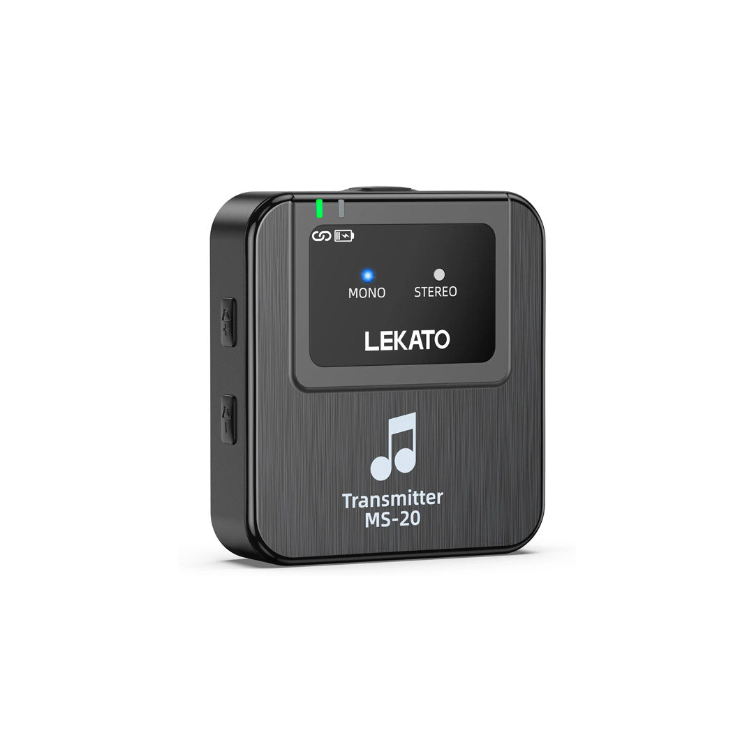 Lekato M03445BK Wireless In Ear Monitor System With Charge Case
