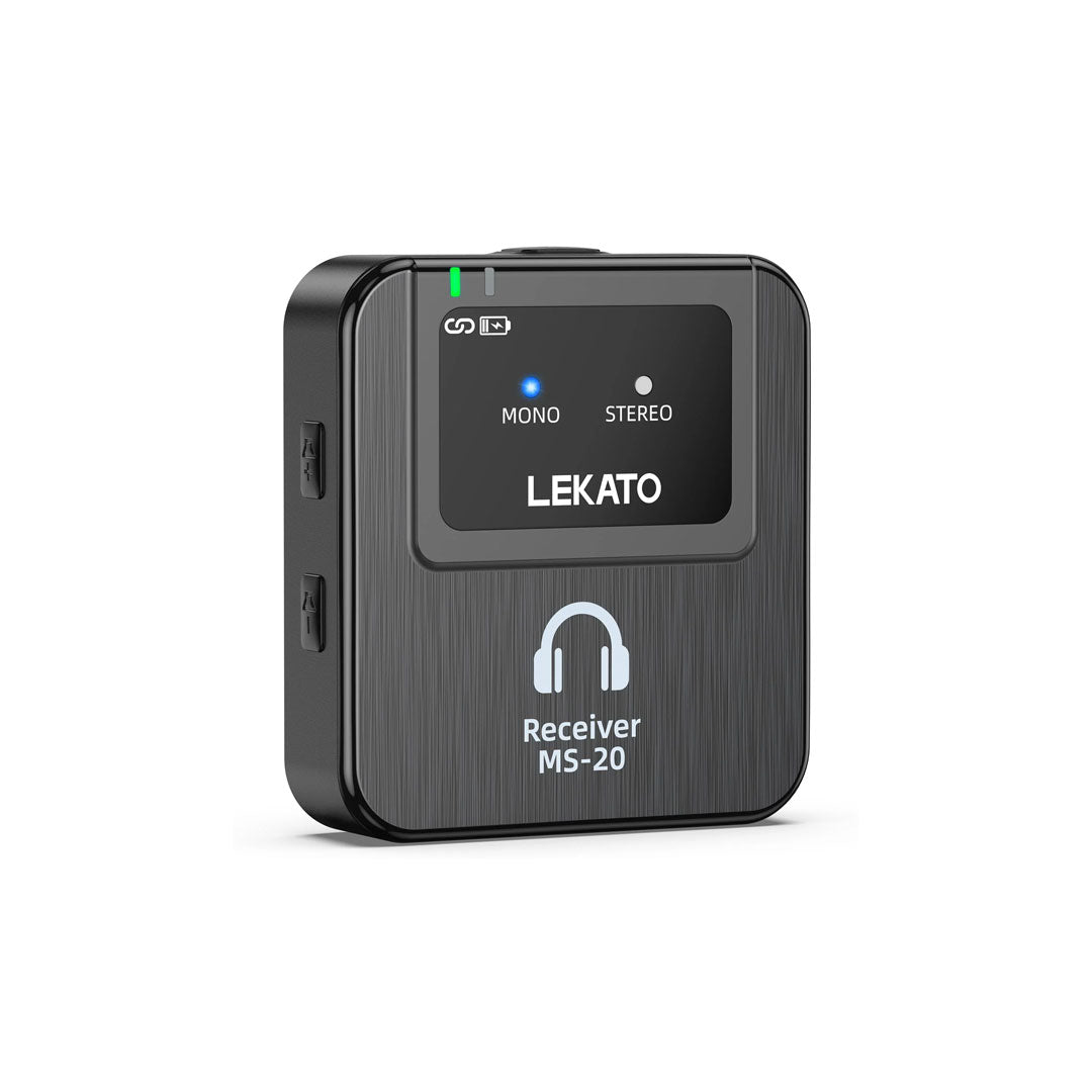 Lekato M03445BK Wireless In Ear Monitor System With Charge Case