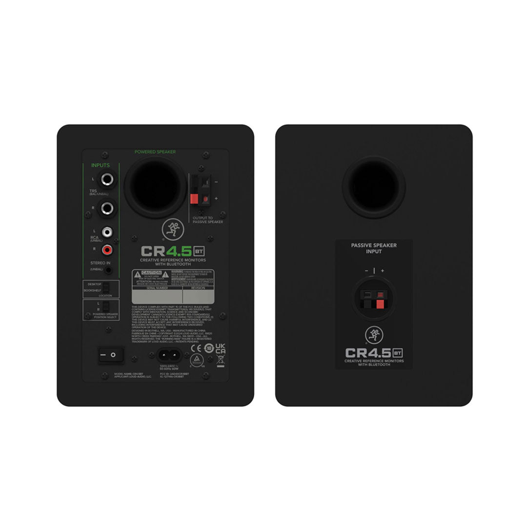 Mackie CR4.5BT 4.5-inch Powered Bluetooth Studio Monitors