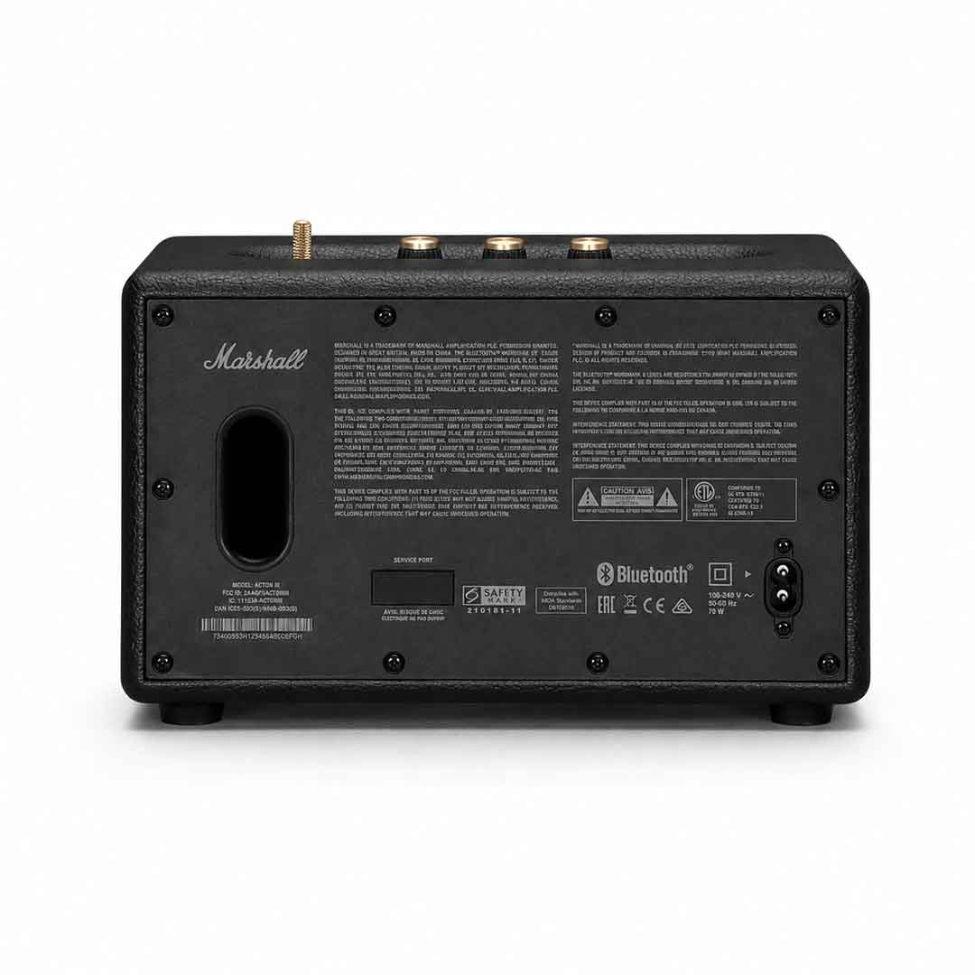 Marshall Action III Compact Bluetooth Speaker - Black