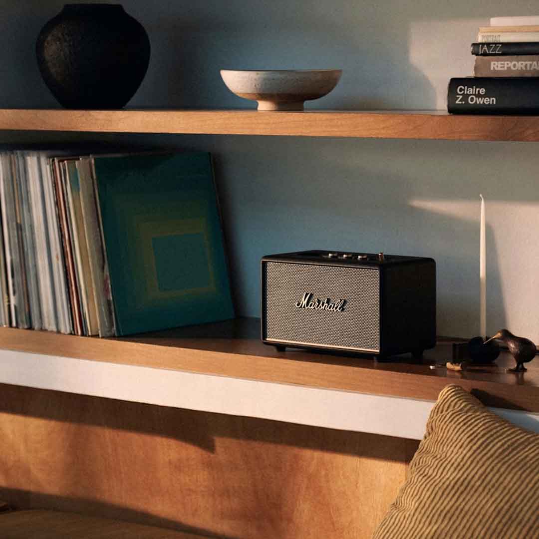 Marshall Action III Compact Bluetooth Speaker - Black