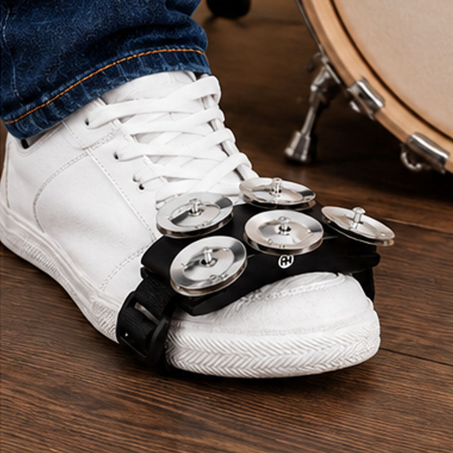 Meinl CFT5-BK Cajon Foot Tambourine