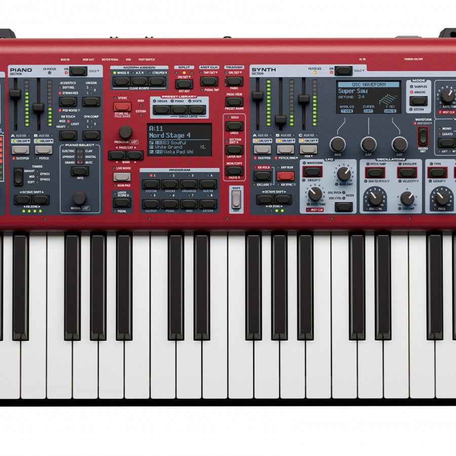 Nord Stage 4 88 Note Stage Piano With Fully Weighted Triple Sensor Keybed