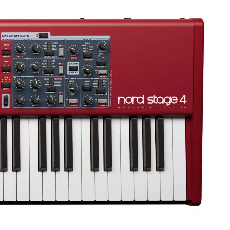 Nord Stage 4 88 Note Stage Piano With Fully Weighted Triple Sensor Keybed