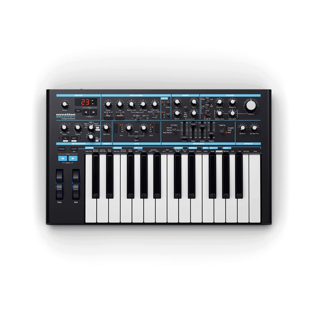 Novation Bass Station II Analog Synthesizer