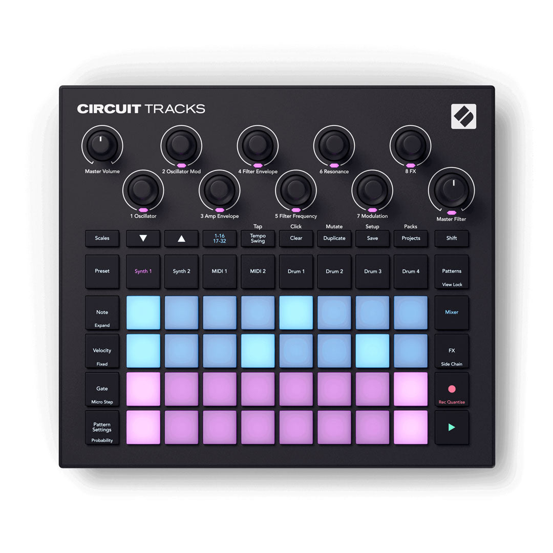 Novation Circuit Tracks Midi Synthesizer