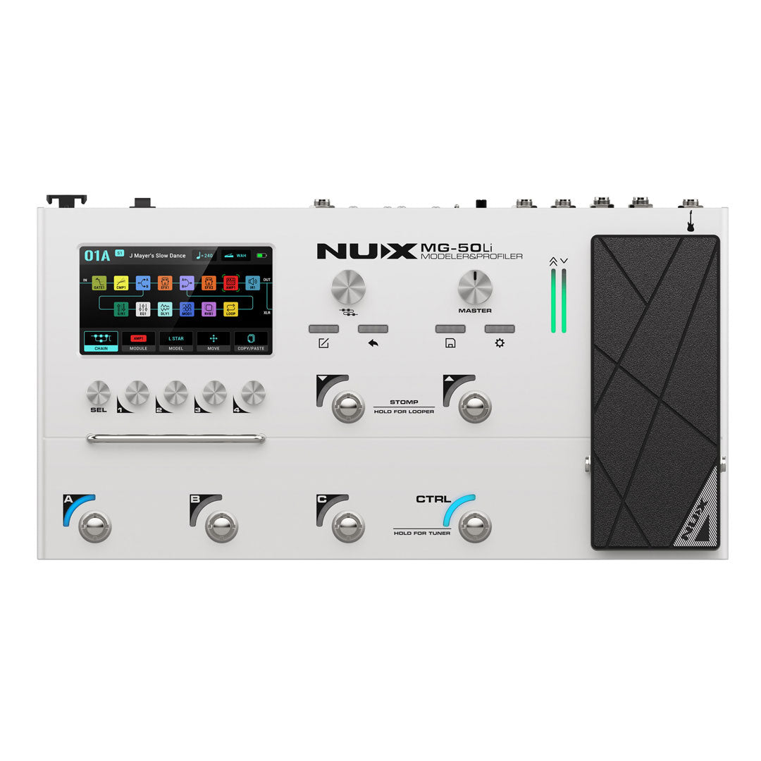 Nux MG-50Li Modeler & Guitar Multi Effects Processor