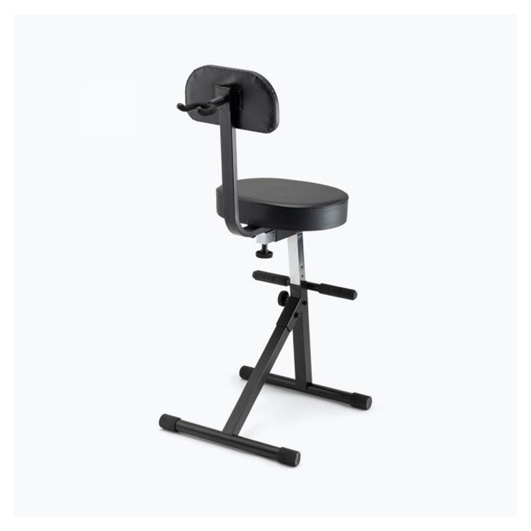 On Stage DT8500V2 Keyboard Stool with Guitar Hanger