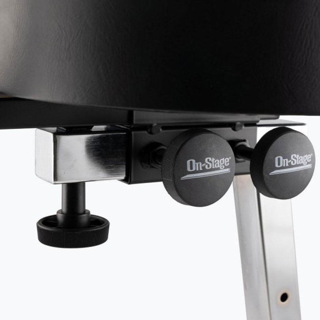 On Stage DT8500V2 Keyboard Stool with Guitar Hanger