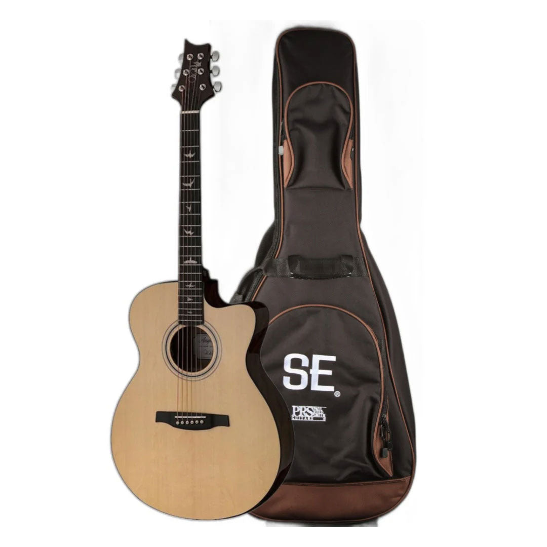 PRS SE AX20E Angelus Cutaway Electro Acoustic Guitar 116425 With Gigbag - A200HHEAACE1