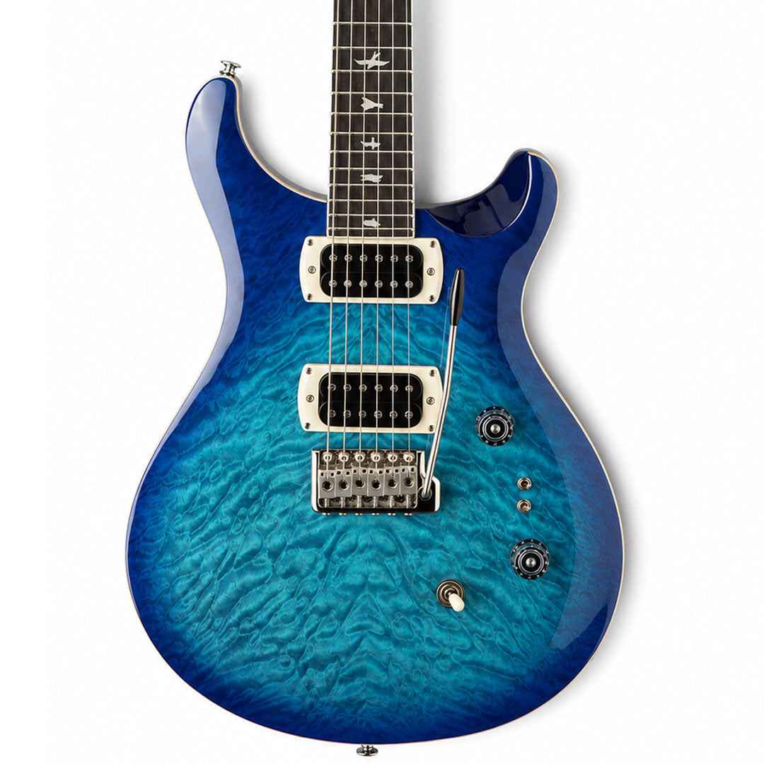PRS SE Custom 24-08 Quilt Electric Guitar C84QQEIN1-LB With Gigbag - Lake Blue